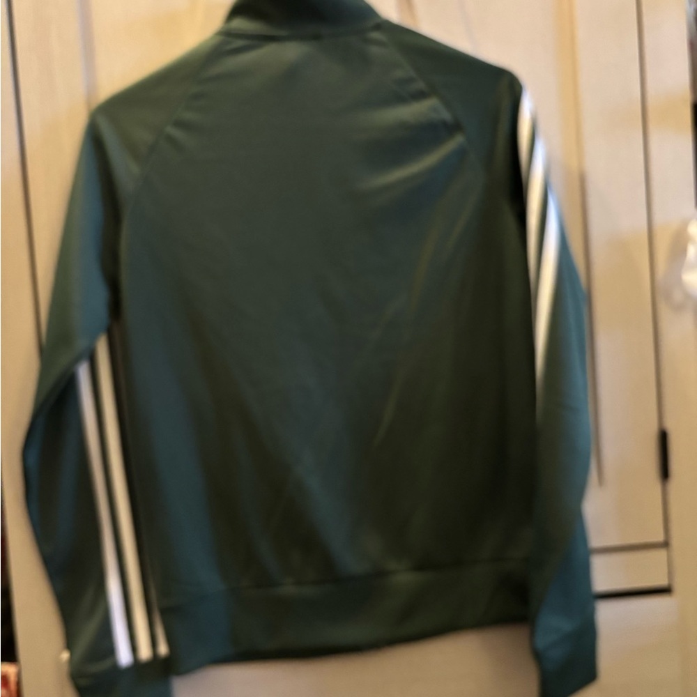 Adidas Men's Green Jacket - Picture 8 of 8